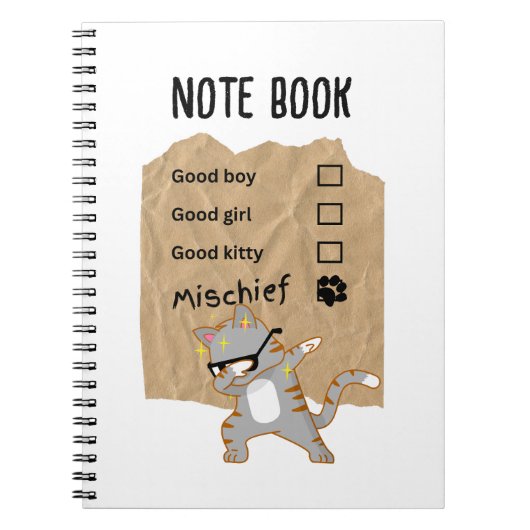 Kattekwaad Notitieboek (Voorkant)