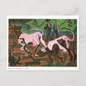 Kattels in de lente van Ernst Ludwig Kirchner Briefkaart (Voorkant)