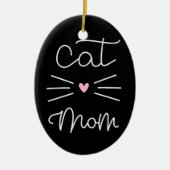 kattemoeder keramisch ornament (Voorkant)