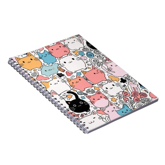 kattemoeder notitieboek (Rechterzijde)