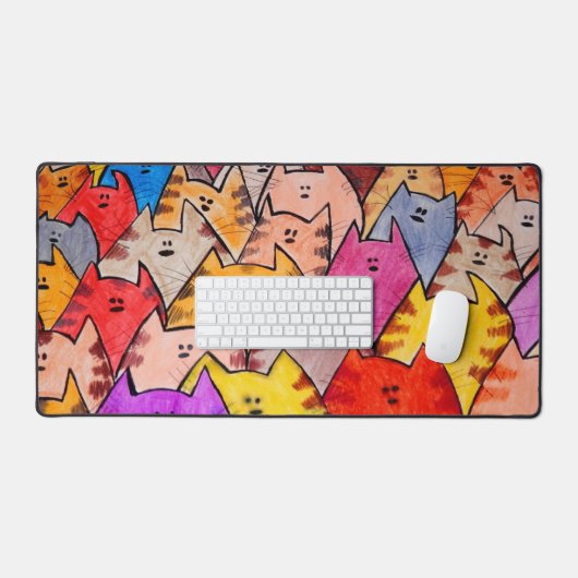 Katten 02 Bureaumat (Keyboard & Muis)