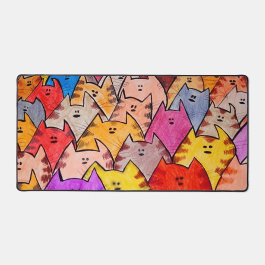 Katten 02 Bureaumat (Voorkant)