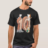 Katten 10e Verjaardagsfeestje Tien 10 Jaar Oud Kit T-shirt (Voorkant)