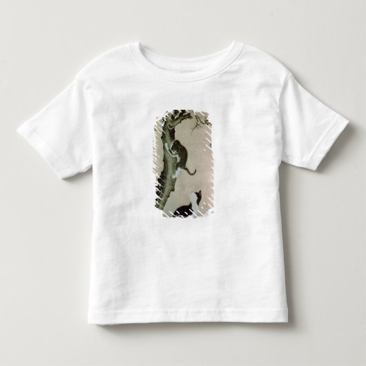 Katten, 17e eeuw (inkt op zijde) kinder shirts (Voorkant)