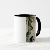 Katten, 17e eeuw (inkt op zijde) mok (Voorkant rechts)