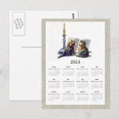  Katten 2014 Agenda II Briefkaart (Voorkant / Achterkant)