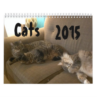 Katten 2015 Marlowe, Pepers en Griffin Kalender