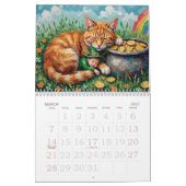 Katten 2027 Kalender (Mar 2027)