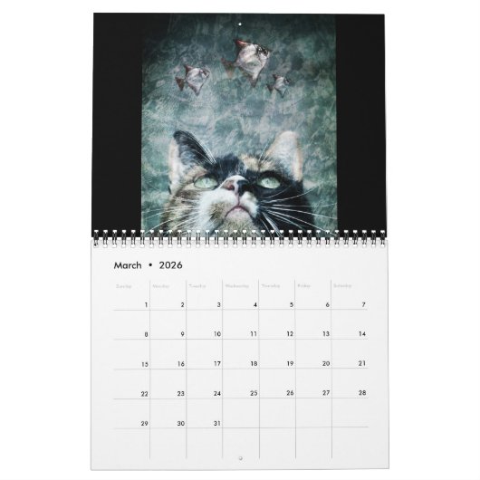 Katten - Agenda 2016 Kalender (Mar 2026)