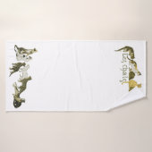 Katten, Alexandre Steinlen Badhanddoek (Badhanddoek)