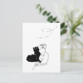 Katten, Alexandre Steinlen Briefkaart (Staand voorkant)
