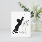 Katten, Alexandre Steinlen Briefkaart (Staand voorkant)