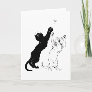 Katten, Alexandre Steinlen Kaart