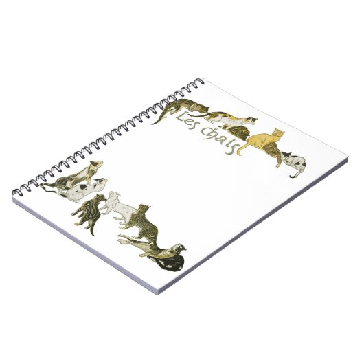 Katten, Alexandre Steinlen Notitieboek (Linkerzijde)