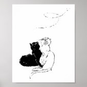 Katten, Alexandre Steinlen Poster (Voorkant)