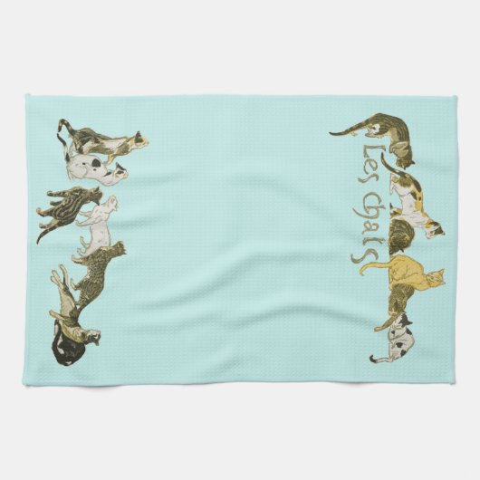 Katten, Alexandre Steinlen Theedoek (Horizontaal)