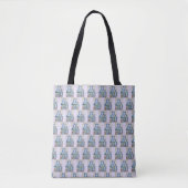 Katten All-Over-Print Canvas tas Medium (Voorkant)