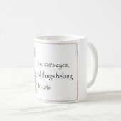 Katten - alles hoort bij Mok (Voorkant rechts)