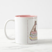 Katten - Alles hoort thuis Tweekleurige Koffiemok (Links)