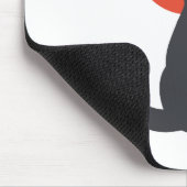 Katten als Warrior Samurai - Kies achtergrondkleur Muismat (Hoek)