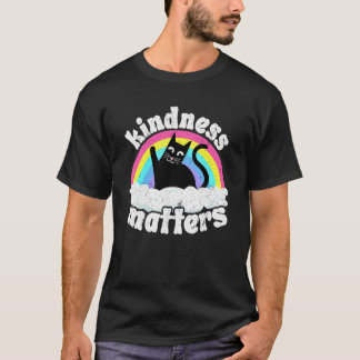 Katten Anti Pesten Regenboog Vriendelijkheid Is Be T-shirt