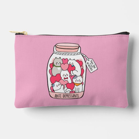 Katten Antidepressivum Grappig Catteliefhebber Cad Etui (Voorkant)