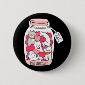 Katten Antidepressivum Grappig Kattenliefhebber Ca Ronde Button 5,7 Cm (Voorkant)