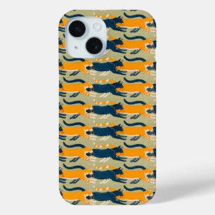 Katten, Art Nouveau iPhone 15 Case