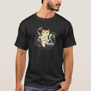 Katten Astronaut Heelal Sterrenstelsels Planeten K T-shirt