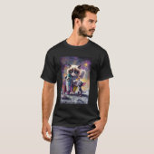 Katten Astronaut Raket Ruimte T-shirt (Voorkant volledig)