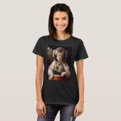 Katten Astronaut Ruimte T-shirt (Voorkant volledig)