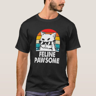 Katten Awesome Motivational Quote Kattengrap Inspi T-shirt