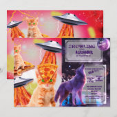 Katten, baconen en ufos kaart (Voorkant / Achterkant)