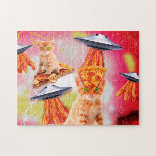Katten, baconen en ufos legpuzzel