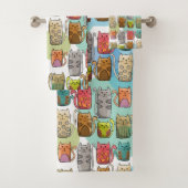 Katten! Bad Handdoek (Insitu)
