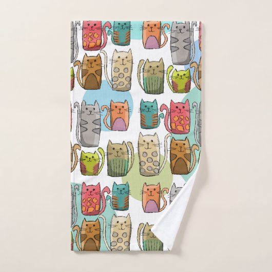 Katten! Bad Handdoek (Handdoek)
