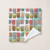 Katten! Bad Handdoek (Wasdoekje)
