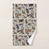 Katten Bad Handdoek (Handdoek)