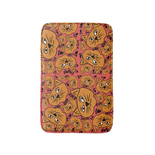 katten badmat (Voorkant Verticaal)