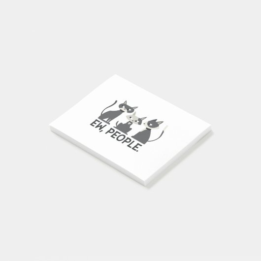 Katten,Bah,Mensen Post-it® Notes (Schuin)