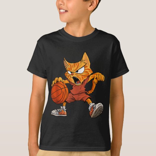Katten Basketbal Tanktop (Voorkant)