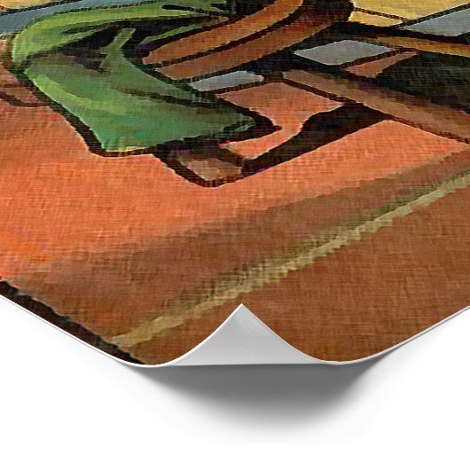 Katten Bath -  kunst Poster (Hoek)