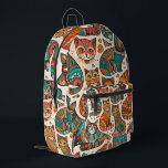 katten bedrukte rugzak<br><div class="desc">Dieren zijn om vele redenen belangrijk,  maar ze bewegen ook gevoelens. Welke is jouw favoriet?</div>