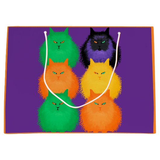 Katten beoordelen groot cadeauzakje (Voorkant)