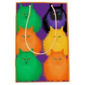 Katten beoordelen medium cadeauzakje (Voorkant)