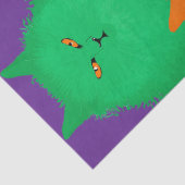 Katten beoordelen tissuepapier (Detail)