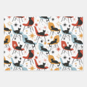 Katten bij afspelen inpakpapier vel (Voorkant 2)