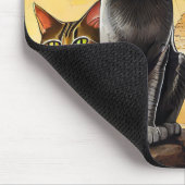 Katten bij piramides muismat! muismat (Hoek)