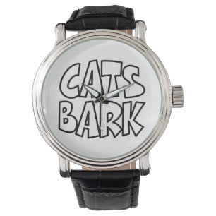 Katten blaffen horloge