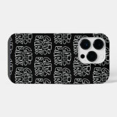 Katten blaffen iPhone hoesje (Achterkant horizontaal)